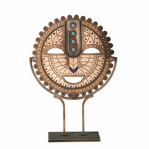 MITRA MASK СТЕКЛЯННАЯ ДЕКОРАТИНАЯ МАСКА MITHRA MASK