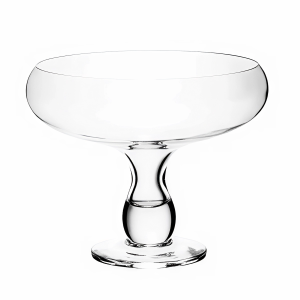 DROP KASE 32 CM ЧАША СТЕКЛЯННАЯ С ДЕКОРОМ