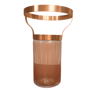 OMNIA SILHOUETTE 25СМ СТЕКЛЯННАЯ ДЕКОРАТИВНАЯ ВАЗА