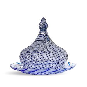 Çeşm-i Bülbül Sahan СТЕКЛЯННОЕ БЛЮДО С КРЫШКОЙ