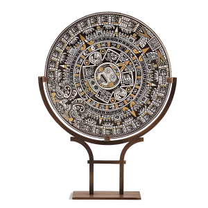 Güneş Taşı Obje 24CM СТЕКЛЯННЫЙ ДЕКОР КРУГЛЫЙ СОЛНЕЧНЫЙ КАМЕНЬ