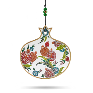 BEREKETLI NAR СТЕКЛЯННЫЙ ДЕКОРАТИВНЫЙ АКСЕССУАР ГРАНАТ