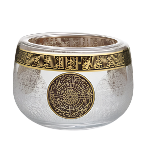 SULEYMANIYE KADE ЧАША СТЕКЛЯННАЯ С ДЕКОРОМ СУЛЕЙМАНИЕ 16Х25 СМ