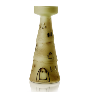 PERIBACALARI MUMLUK 26 CM ПОДСВЕЧНИК СТЕКЛЯННЫЙ