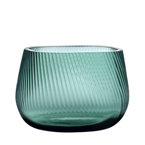 Opti Vazo Füme Yeşili 138MM СТЕКЛЯННАЯ ДЕКОРАТИВНАЯ ВАЗА  ТЕМНО-ЗЕЛЕНЫЙ 138MM