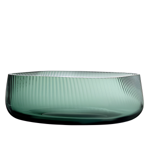 Opti Vazo Füme Yeşili 305 MM СТЕКЛЯННАЯ ДЕКОРАТИВНАЯ ВАЗА ТЕМНО-ЗЕЛЕНЫЙ