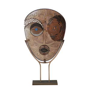 POPART MASK 4 42,5 CM СТЕКЛЯННАЯ ДЕКОРАТИНАЯ МАСКА