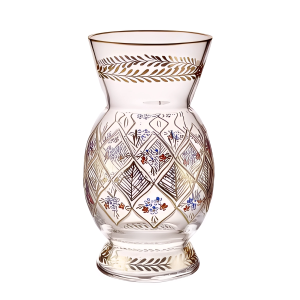 Bahardalı Vazo 21CM СТЕКЛЯННАЯ ДЕКОРАТИВНАЯ ВАЗА