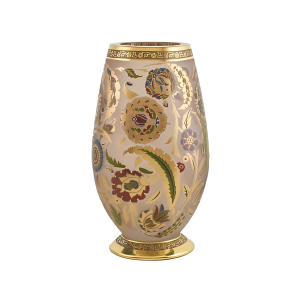 ŞAHESTE VAZO 27Х15 CM СТЕКЛЯННАЯ ДЕКОРАТИВНАЯ ВАЗА