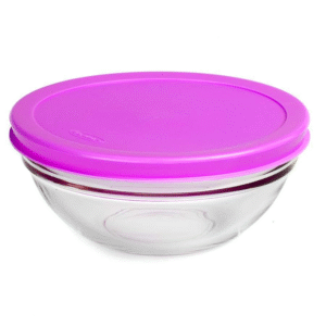 CHEF-S САЛАТНИЦА С РОЗОВОЙ КРЫШКОЙ 76 мм