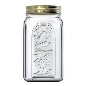 HOMEMADE БАНКА С МЕТАЛИЧЕСКОЙ КРЫШКОЙ 1000 мл